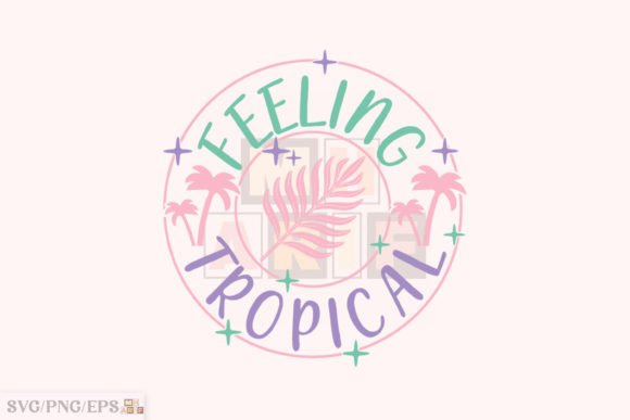 Boho Retro Summer Beach SVG Design