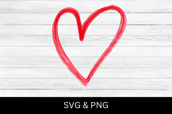 Hand Drawn Love SVG for Graphics and T-Shirt Designs