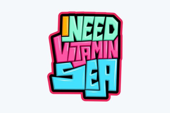 I Need Vitamin Sea Graphics