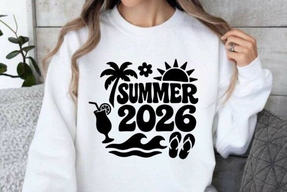 Retro Vintage Summer 2026 T-shirt Design