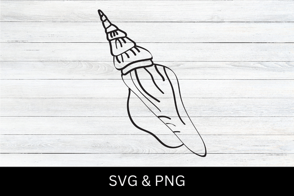 Sea Shell SVG: Graphics for T-Shirt Designs