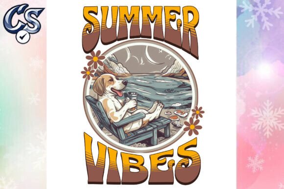 Summer Vibes T Shirt Design for Png